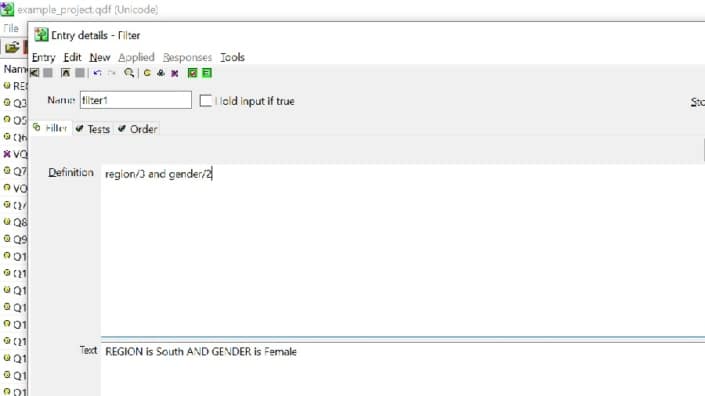 QPSMR examples - MRDC Software