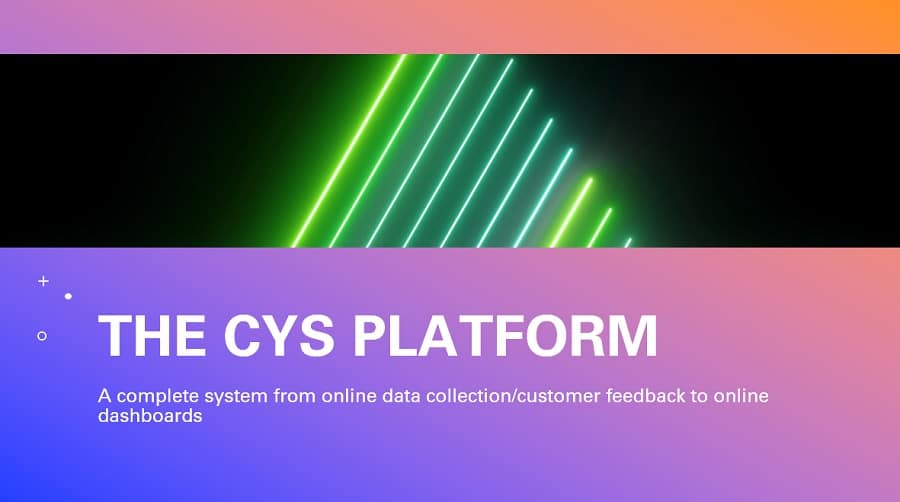 THE CYS Platform - research, data management and data visualisation