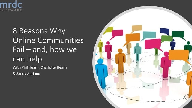 8 reasons why online communities fail