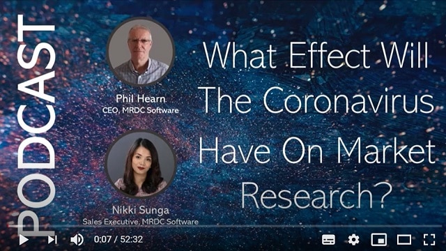 what effect will coronavirus have on market research