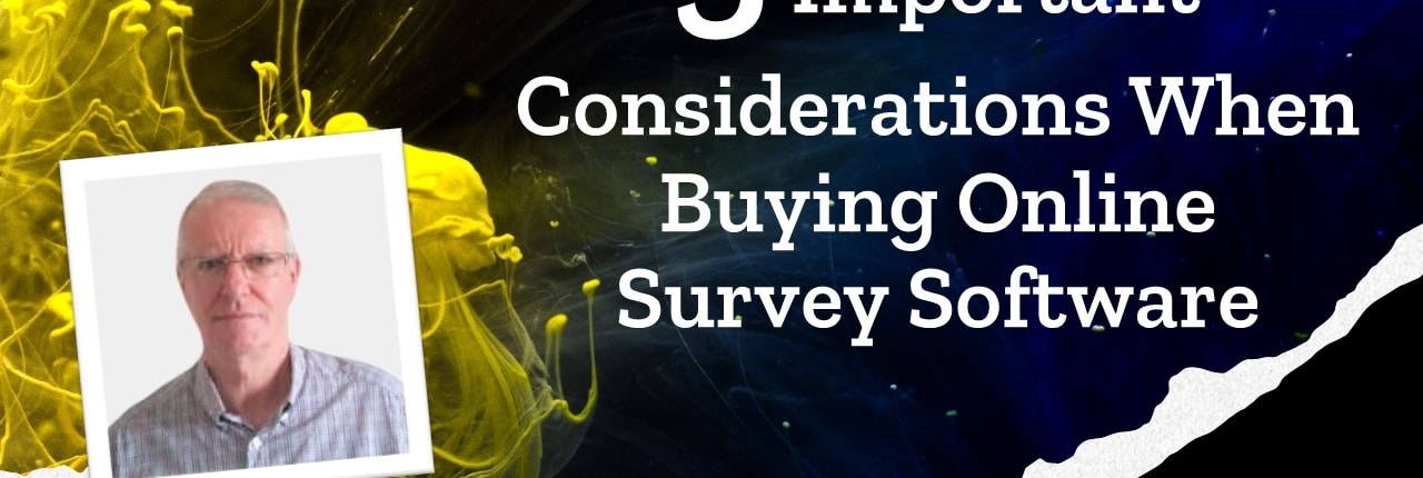 Buying online survey software